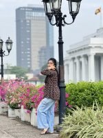 AJRAKH PEPLUM TOP - Image 2