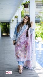 KHAADI CAMBRIC SUIT - Image 3