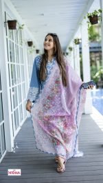 KHAADI CAMBRIC SUIT - Image 2