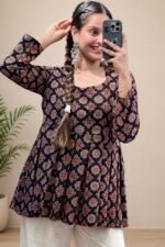 Ajrak Box Pleated - Image 2
