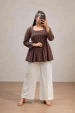Ajrak Box Pleated - Image 2