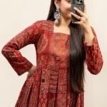 Ajrak Box Pleated