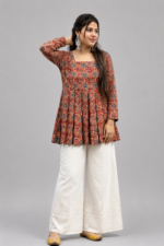 Kalamkari Box Pleated - Image 2
