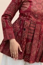 Ajrak Box Pleated - Image 2