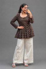 Ajrak Box Pleated - Image 3