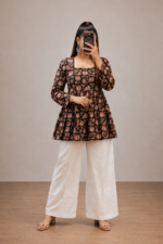 Kalamkari Box Pleated - Image 2