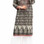 Handblock Long Kurti