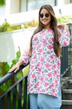 Sanganeri Floral Kurta - Image 3