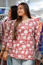 Handblock Printed Kurti