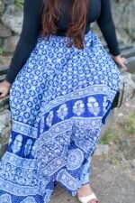 Indigo Layered Skirt