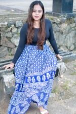Indigo Layered Skirt - Image 4