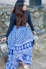 Indigo Layered Skirt - Image 3