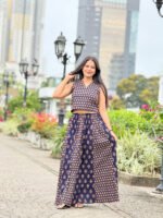 Premium Ajrak Anarakali Skirt - Image 8