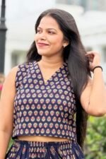 Ajrak  Sleeveless Crop Top - Image 3
