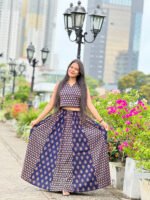 Premium Ajrak Anarakali Skirt