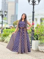 Premium Ajrak Anarakali Skirt - Image 13
