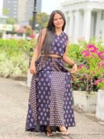 Premium Ajrak Anarakali Skirt - Image 2