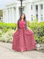 Premium Ajark Anarakali Skirt
