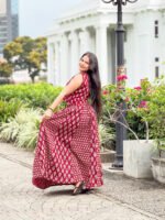 Premium Ajark Anarakali Skirt - Image 5