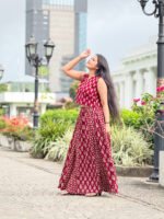 Premium Ajark Anarakali Skirt - Image 6