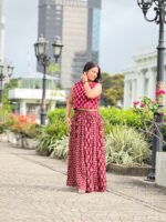 Premium Ajark Anarakali Skirt - Image 3