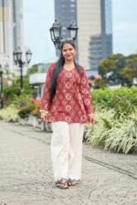 Ajrak Corset Kurti - Image 2