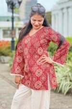 Ajrak Corset Kurti - Image 3